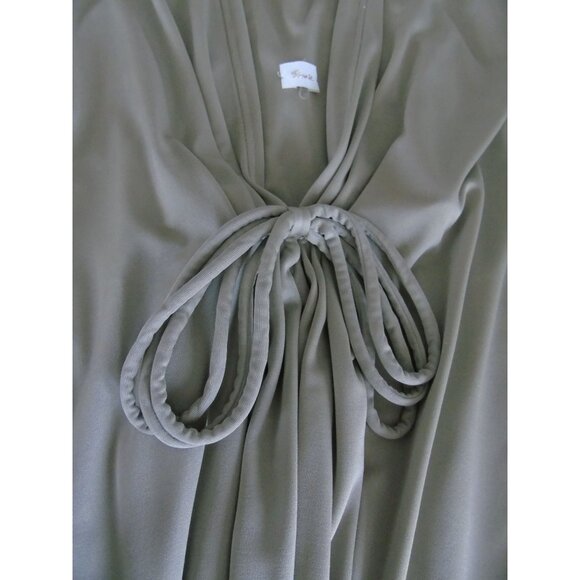 Vintage 1970's Maxi Dress Lucie Ann Beverly Hills Lounge Wear Hostess Gown Saks - Picture 8 of 8